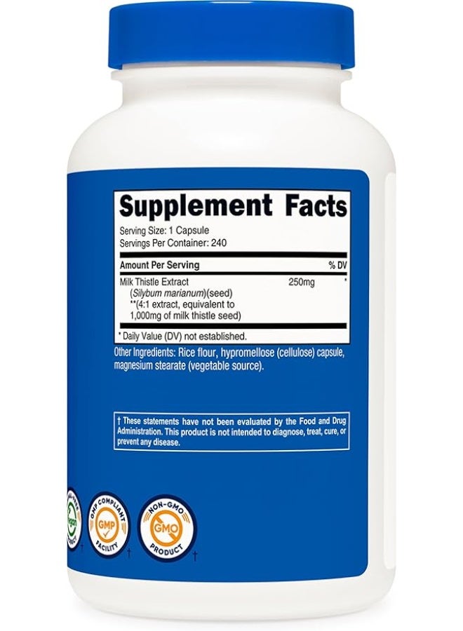 نوتريكوست، شوك الحليب، 1000 ملغ، 240 كبسولة - Image 5